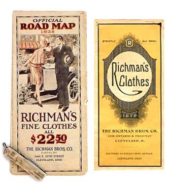 vintage Richman Brothers ads