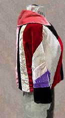 gypsy gauds vintage striped velvet costume jacket