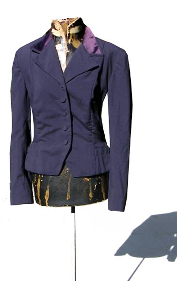 vintage 40s navy jacket