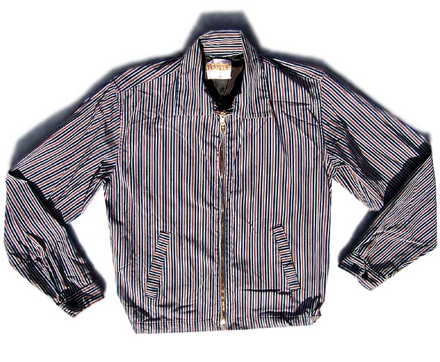 50s rockabilly stripe jacket