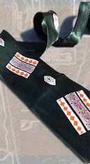 card shark vintage 40's tie