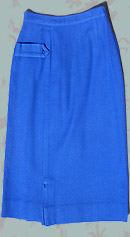 skinny & blue vintage 40s sports skirt