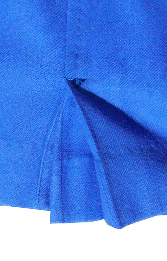 vintage 40s blue skirt