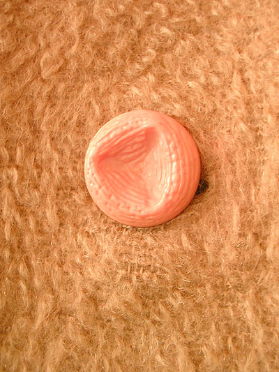 vintage mink mohair swing coat