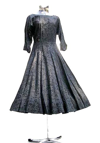 vintage black dress