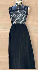 red hot noir vintage nightgown