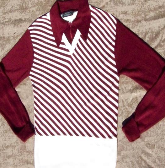 vintage 60s 70s skinny mens sweater