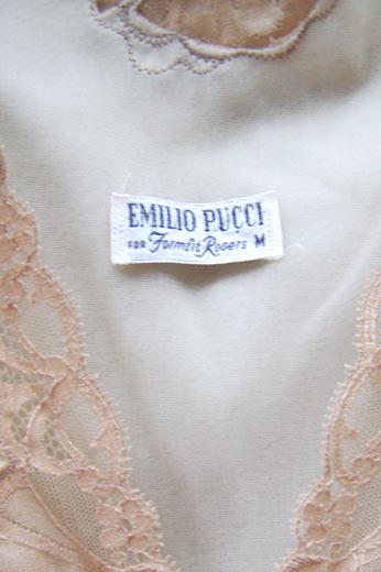 vintage 60s Pucci label