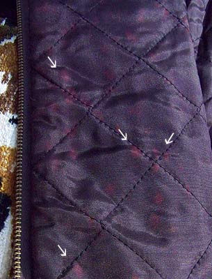 tapestry coat flaw