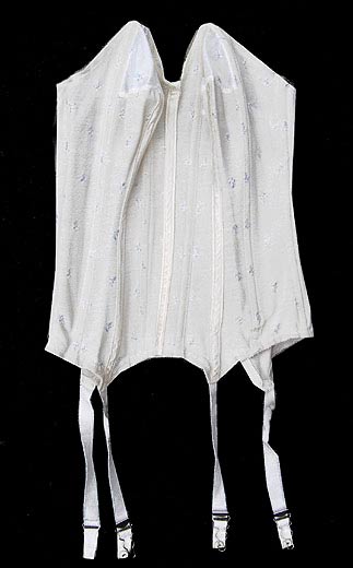 vintage 60s floral girdle