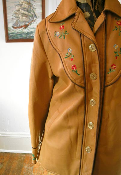 vintage 70s rock ethnic jacket