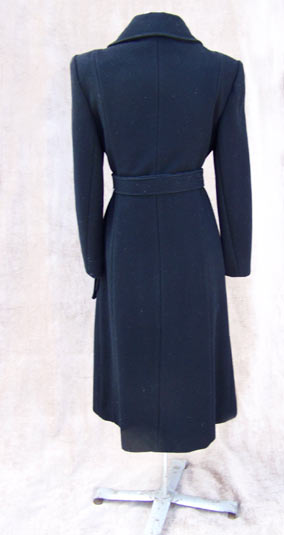 vintage 60s heavy wool coat