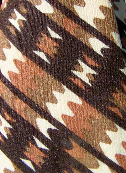 vintage 70s wide brown tie