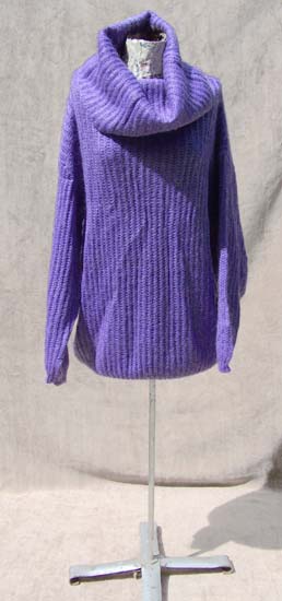 vintage 80s mohair slouch sweater