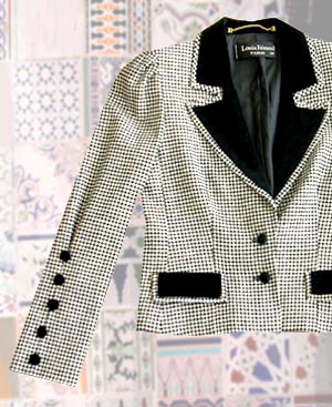 vintage mid-80s Louis Feraud suit