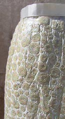 glitterati vintage sequin wrap skirt