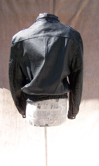 vintage 70s 80s biker jacket