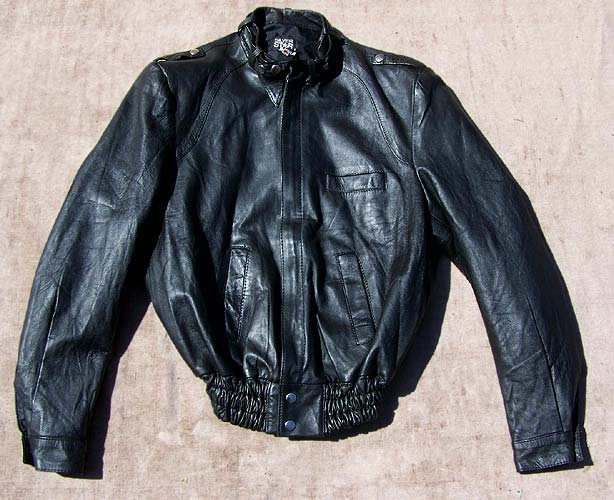vintage 70s 80s biker jacket