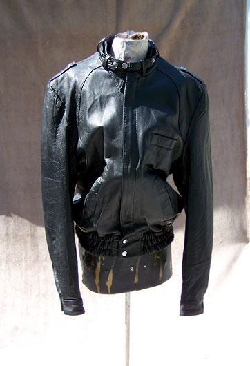 vintage 70s 80s biker jacket