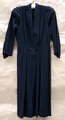 you must remember this vintage 30s black draped dress