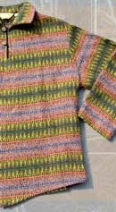 vintage 40s 50s mens ethnic wool jacket