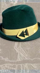 the dandy vintage 50s felt hat