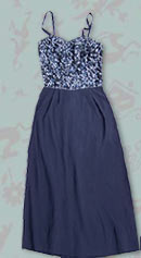 just whistle vintage 40s sequined dress