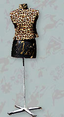 feline vintage cat-print wool top
