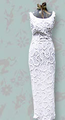 wedding belle vintage 60s wiggle dress