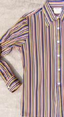 vintage 70s sheer arrow mens long sleeve shirt