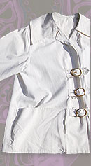 noteworthy vintage 50s 60s buckled jacket