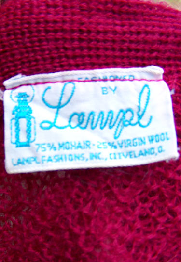 vintage 60s Lampl label