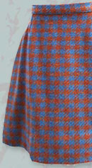 vintage 60s mod mini skirt
