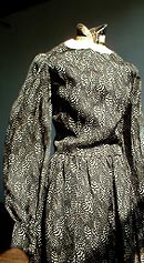 fair fowl vintage 70s Italian Andre Laug printed gown
