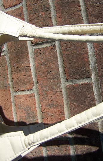 vintage purse flaw