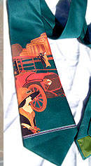 edwardian/romance vintage 60s Wembley mod tie
