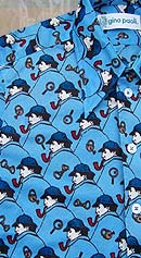 a sea of Holmes vintage disco shirt