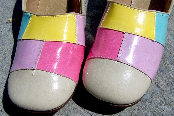 vintage 70s mod heels