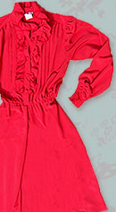 teacher, teacher vintage 80s Lilli Ann dress