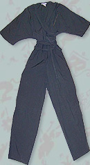 vintage 80s new wave jumpsuit