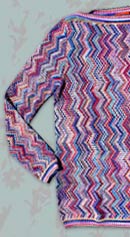 sweater candy vintage 80s Missoni sweater