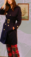 vintage 60's Misty Harbor trench