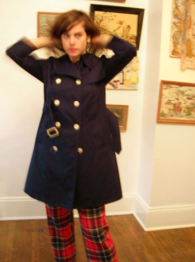 vintage 60s Misty Harbor trench coat