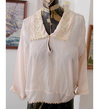 20s silk blouse