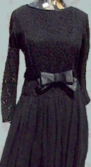 vintage 50s lace dress