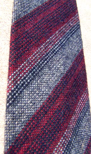 vintage 70s 80s Gimbels stripe tie