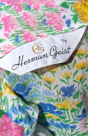 vintage 70s Herman Geist label