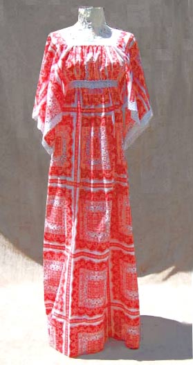 vintage bohemian peasant dress