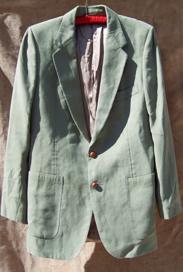 vintage 70s 80s designer Lanvin mens suede jacket
