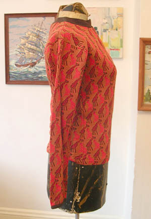 giraffe 60s knit top